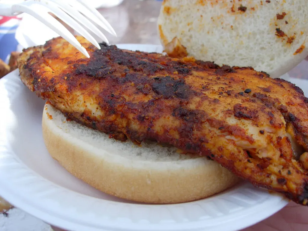 Blackened Redfish (Image Credits: Flickr)