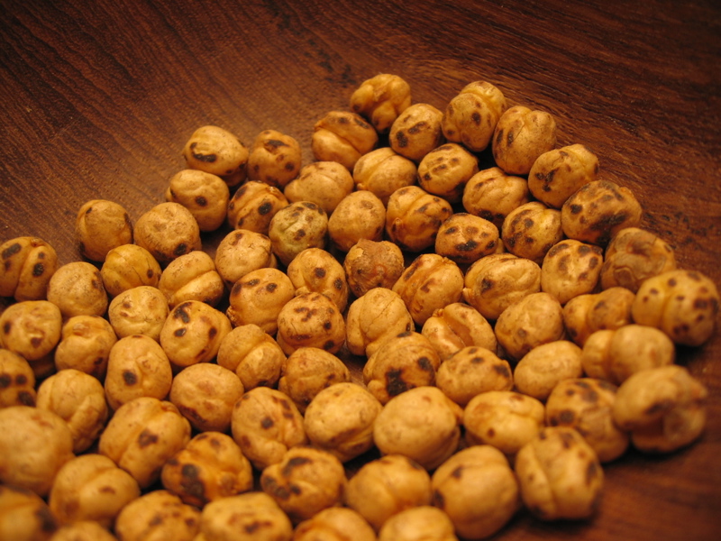 Roasted Chickpeas (image credits: wikimedia)