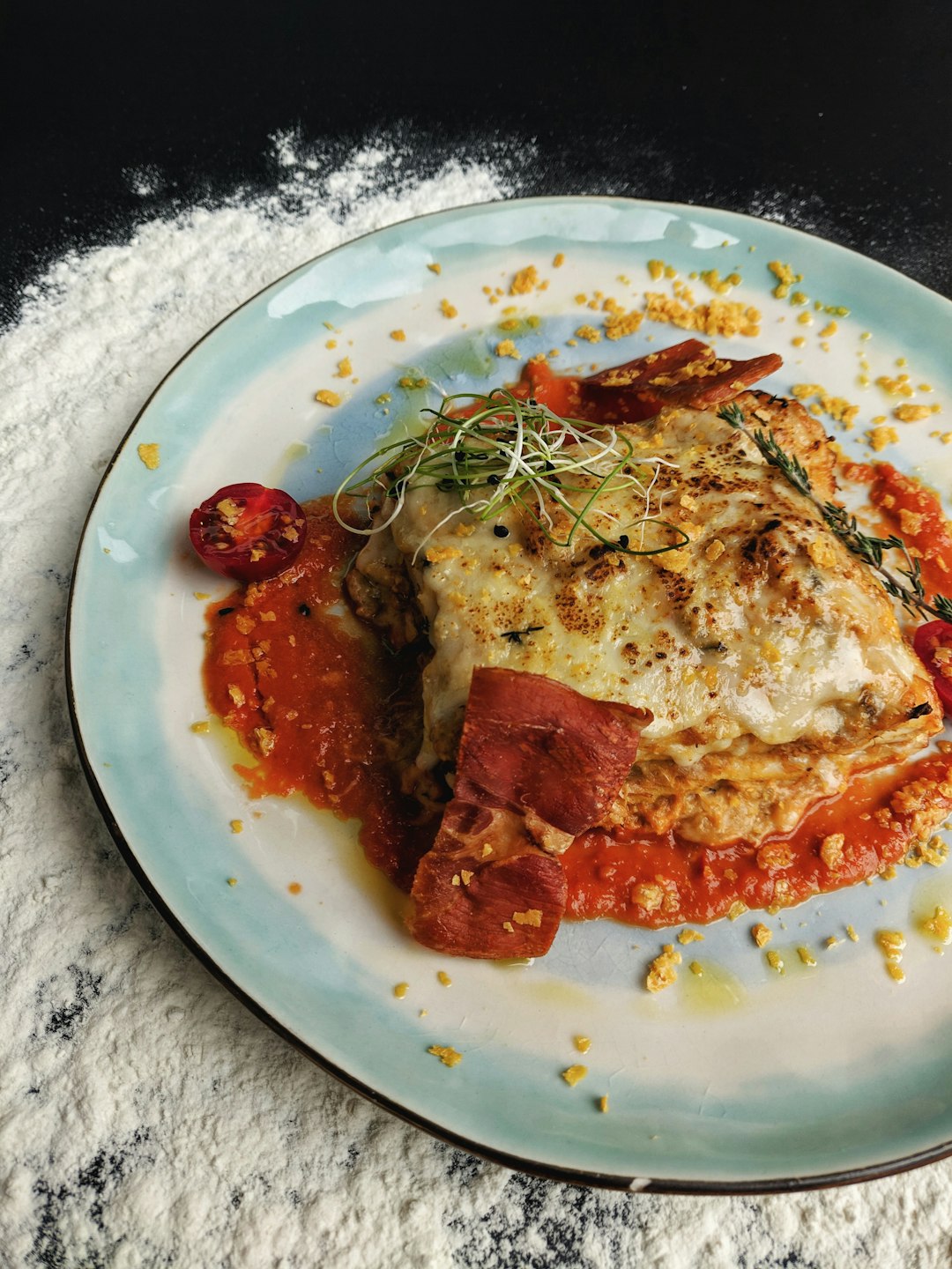 Dairy-Free Lasagna with Tofu Ricotta (image credits: unsplash)