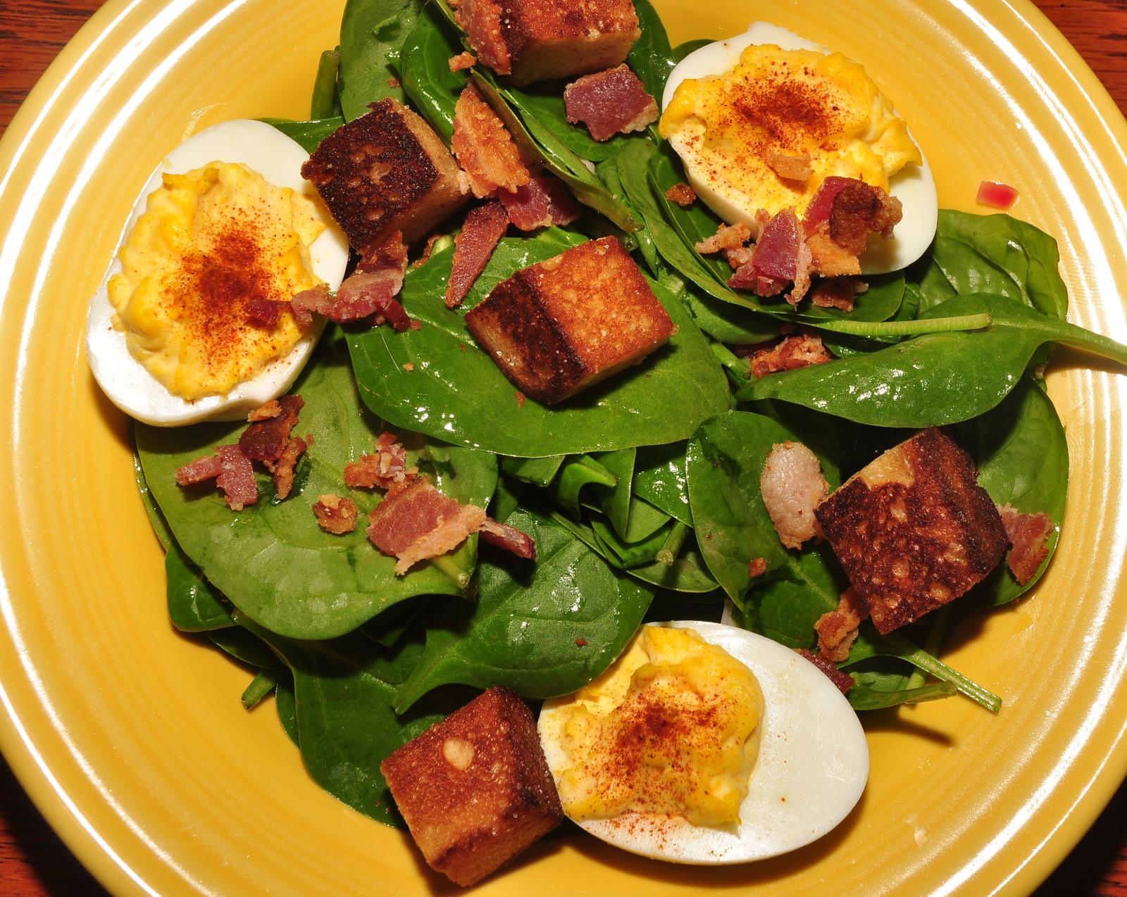 Spinach: Iron-Rich Leafy Green Goodness (image credits: wikimedia)
