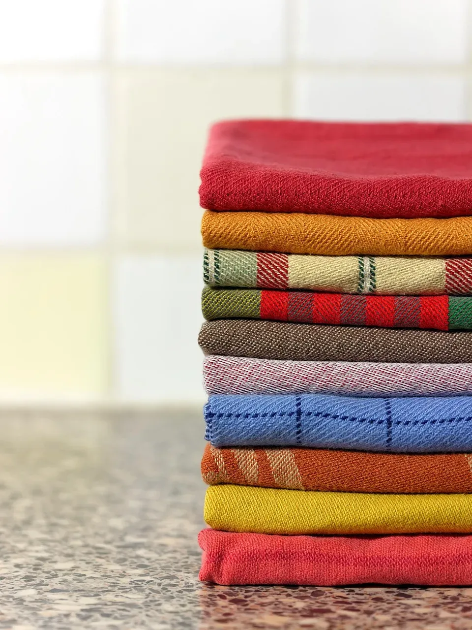 5. Reusable Cloth Dish Towels - Not Just Practical, But Smarter (Image Credits: Pixabay)
