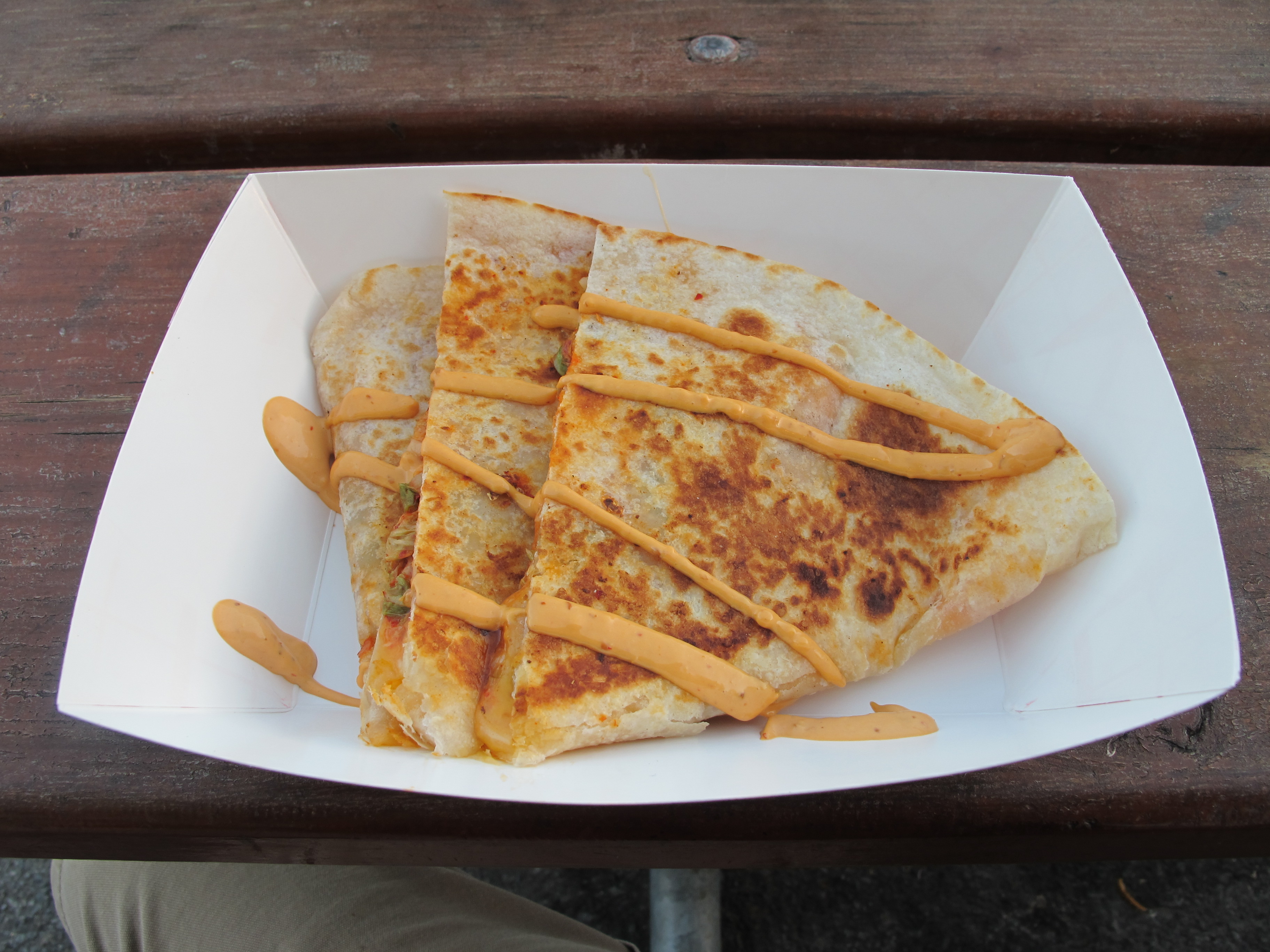 Kimchi Quesadilla: A Spicy Twist (image credits: wikimedia)