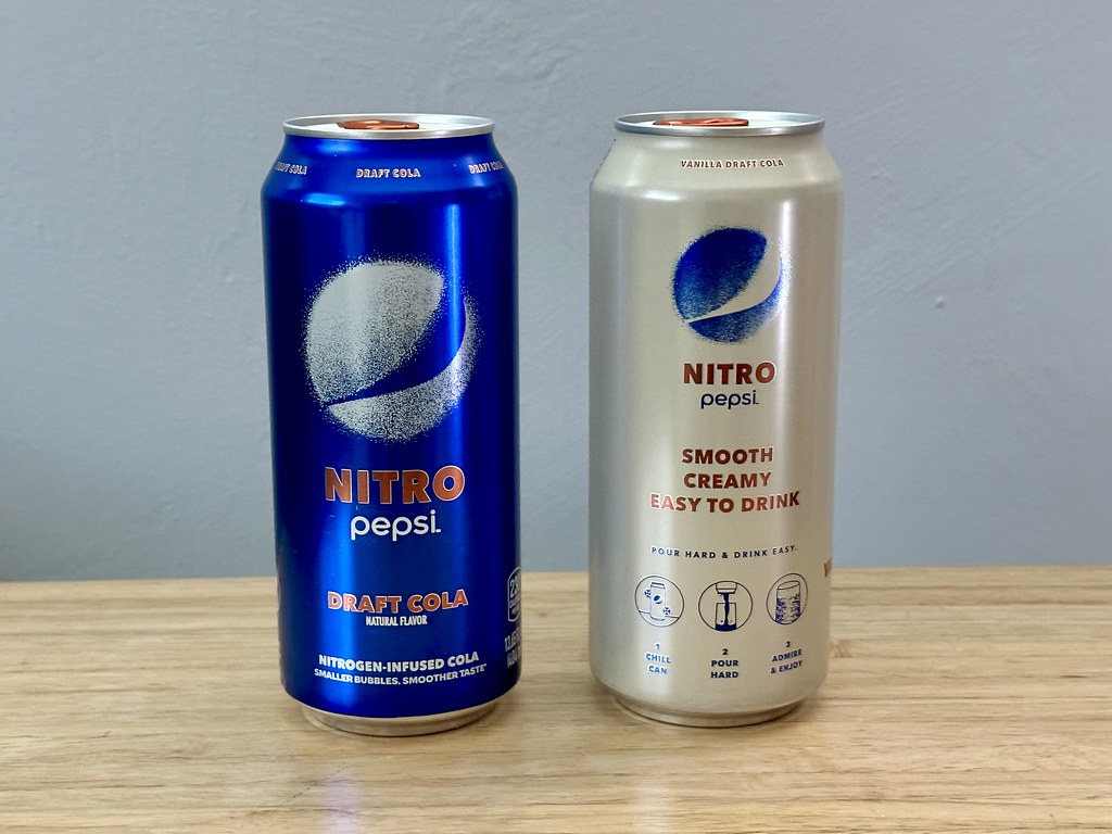 Pepsi Nitro: The Nitrogen-Infused Innovation (image credits: flickr)