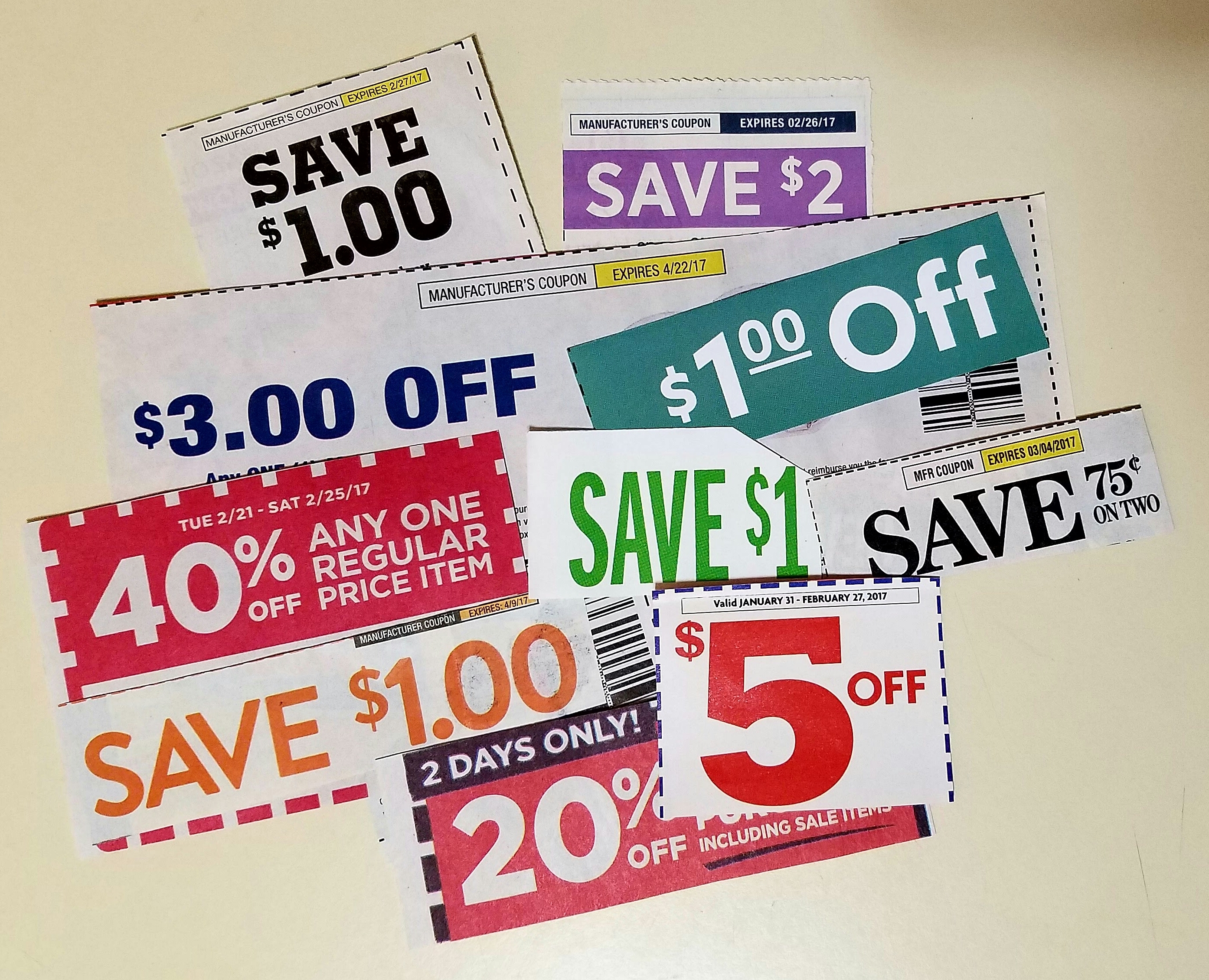 Take Advantage of Sales and Coupons (image credits: wikimedia)