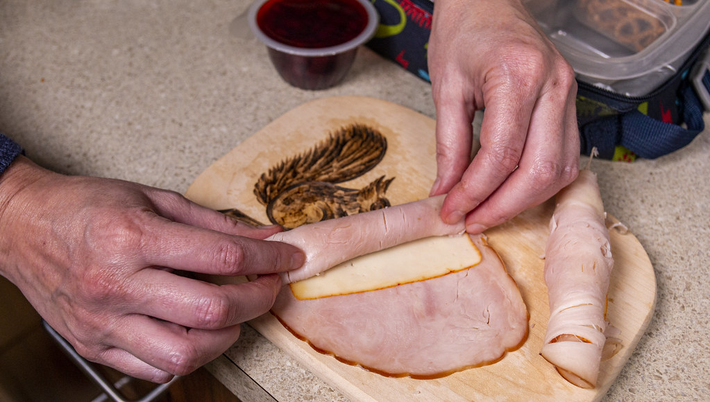 The Warm Comfort Bowl: Turkey and Cheese Roll-Up (image credits: flickr)