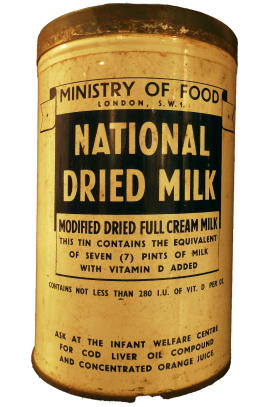 Using Powdered Milk Instead of Fresh (image credits: wikimedia)