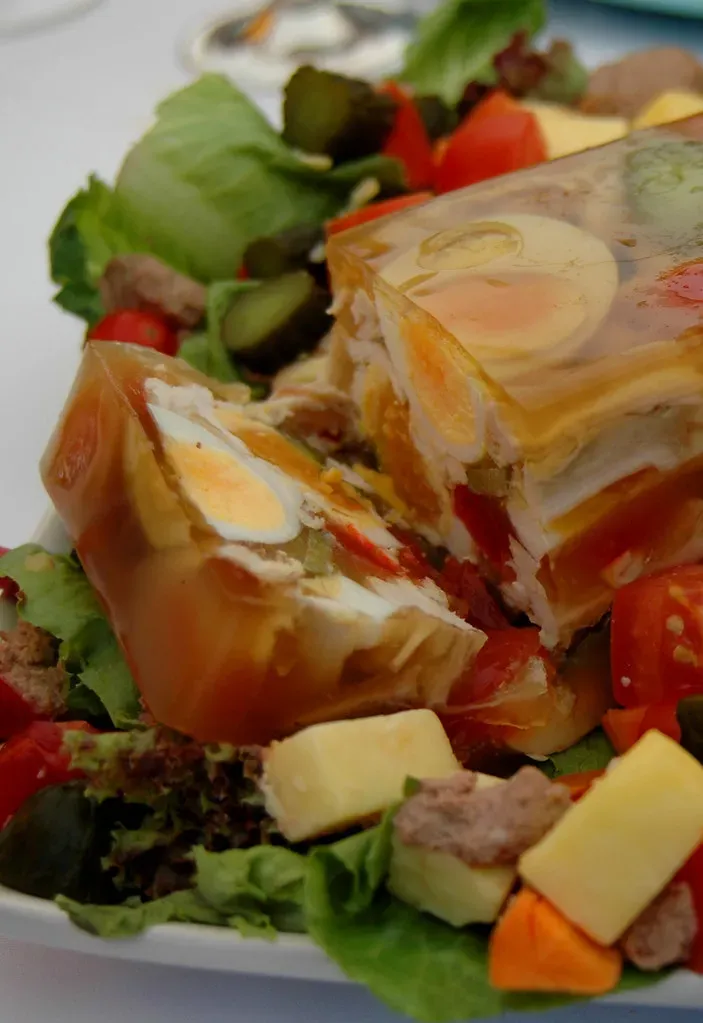Ham and Vegetable Aspic (Image Credits: Flickr)