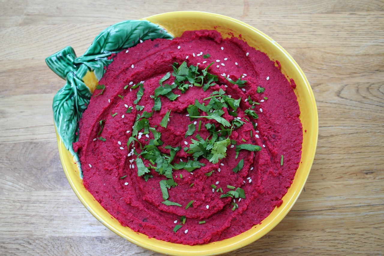 The Rise of Beet Hummus (image credits: pixabay)