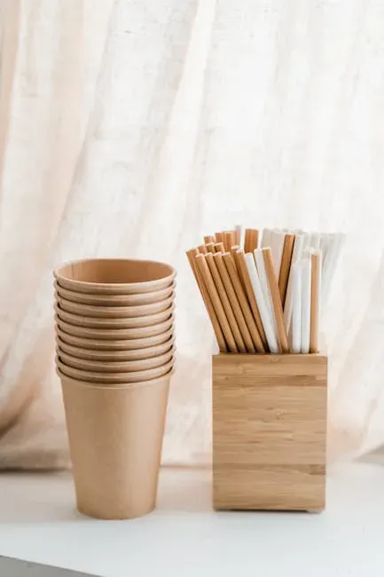 5. Bamboo-Paper Hybrid Straws: Double the Exposure Risk (Image Credits: Pexels)