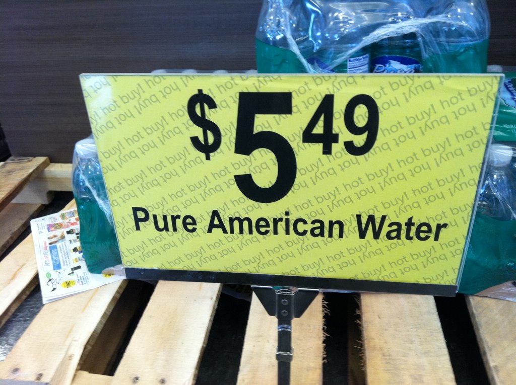 Bottled Water’s Cost Is Wildly Inflated (image credits: flickr)