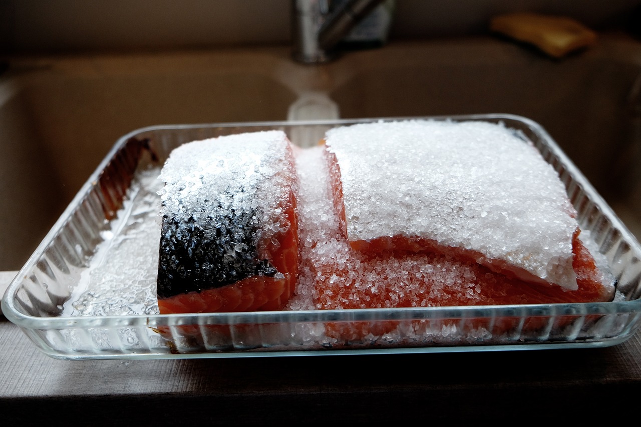 Frozen Salmon - Omega-3s Preserved Perfectly (image credits: pixabay)