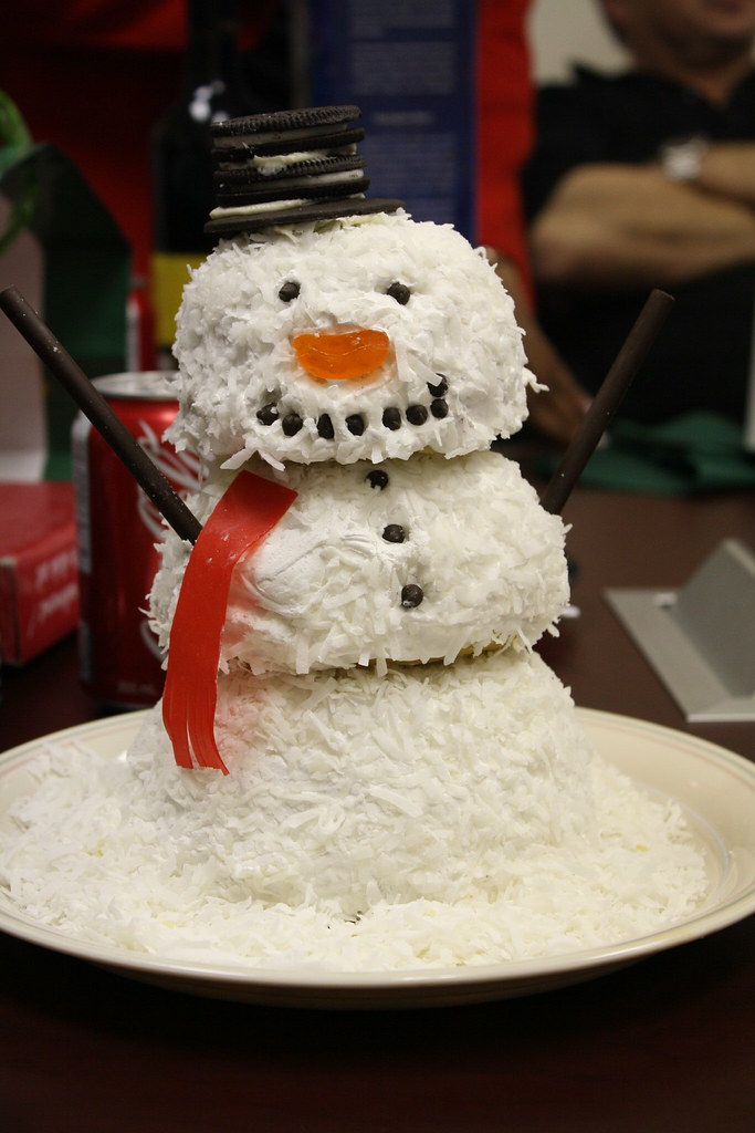 Coconut Snowman Cakes (image credits: Gallery Image)