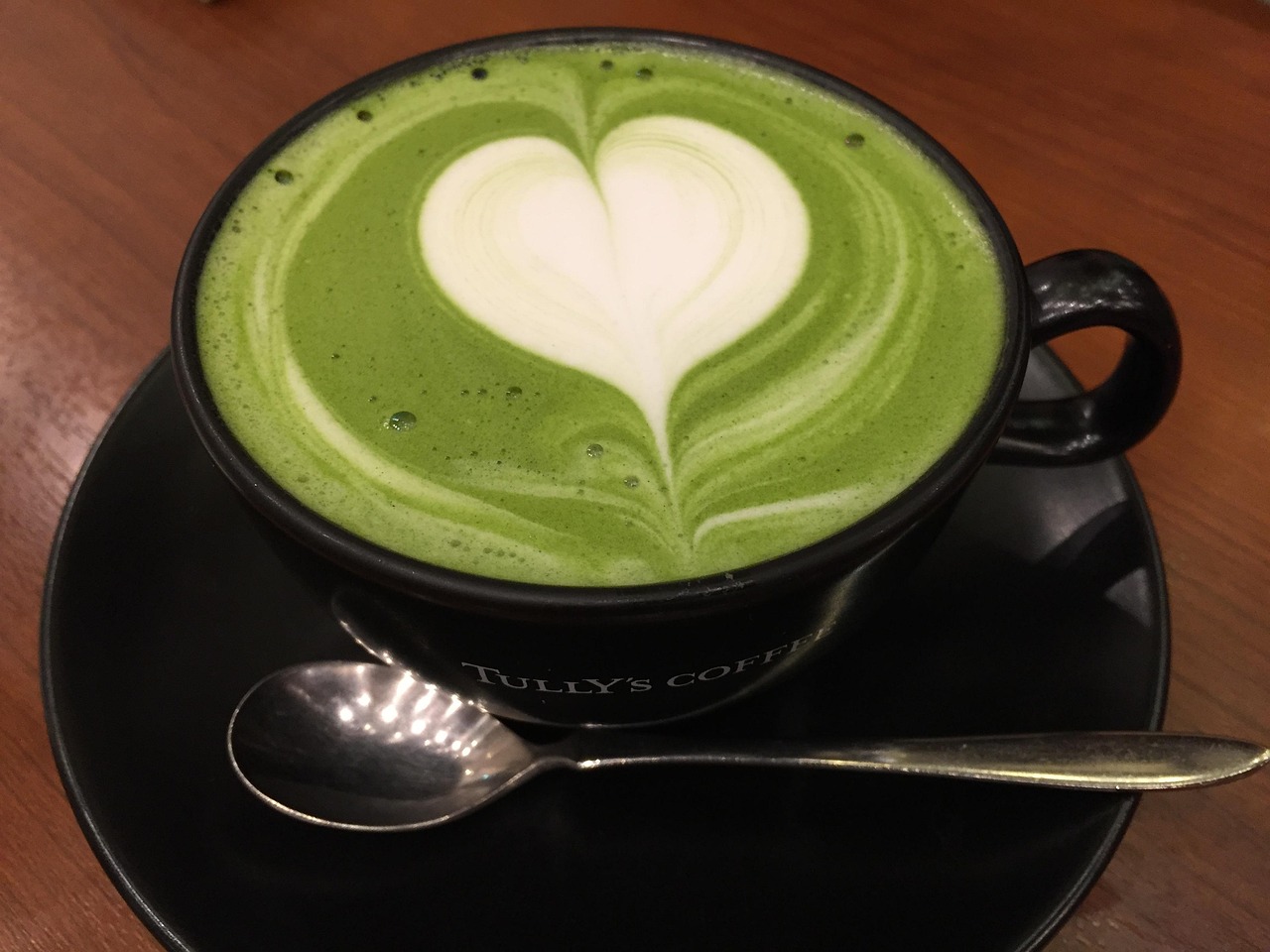 Matcha Latte (image credits: pixabay)