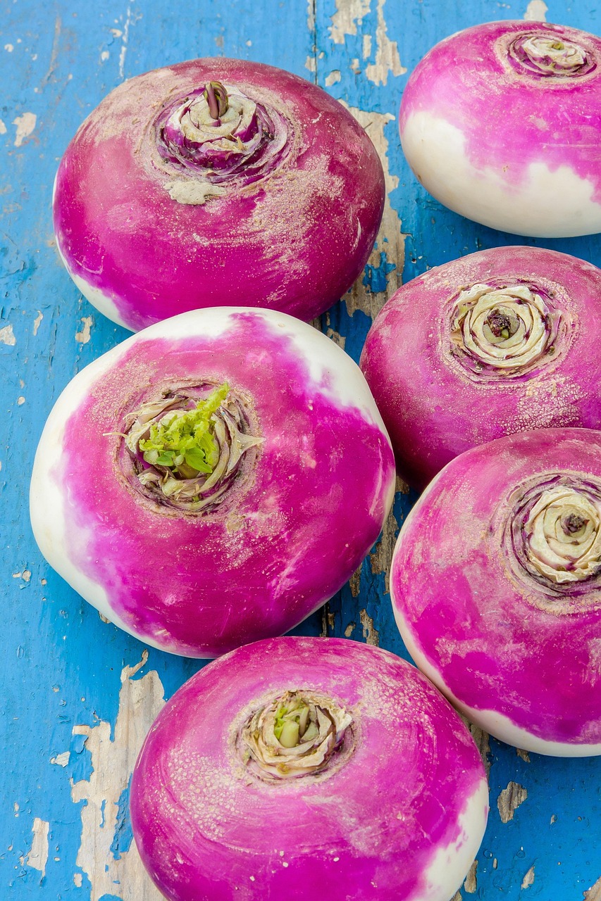 4. Turnips (image credits: pixabay)