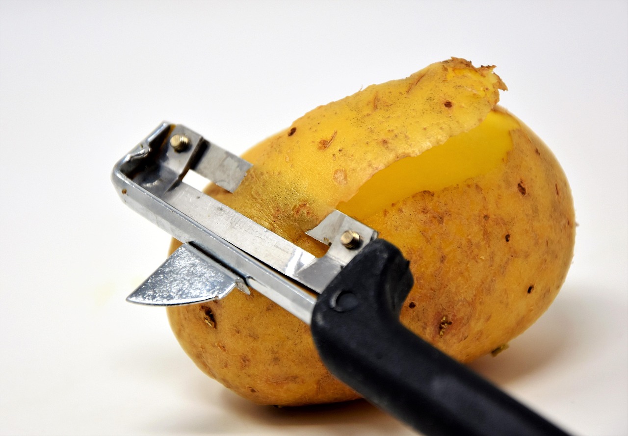 Potato Peels: From Waste to Gourmet Snack (image credits: pixabay)