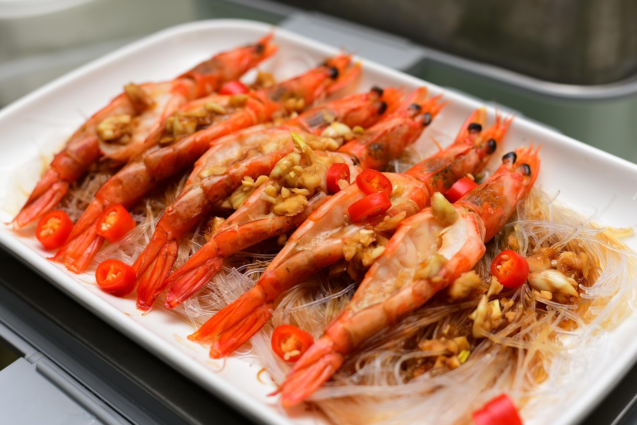 Garlic Shrimp and Broccoli Bake (image credits: pixabay)