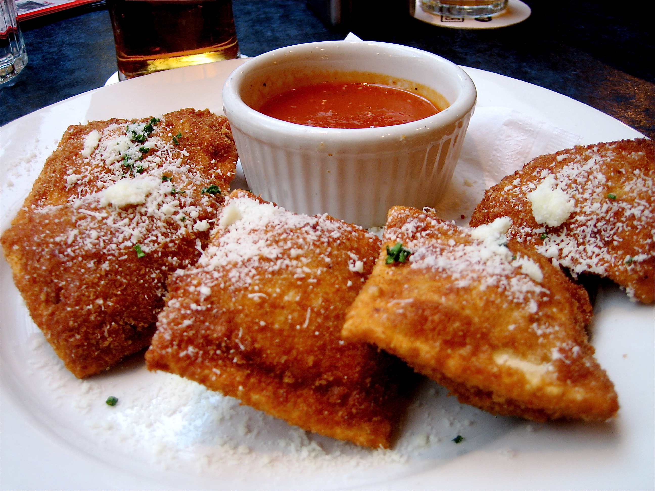 Fried Ravioli: The Cardboard Catastrophe (image credits: wikimedia)