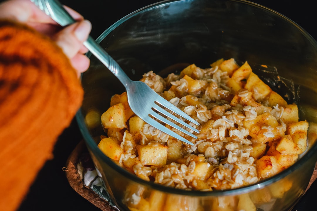 Peach Cobbler with Coconut Cream (image credits: unsplash)