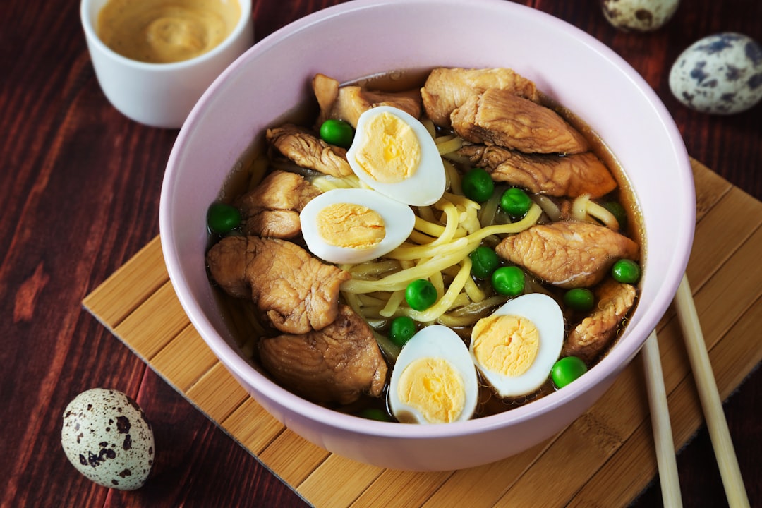 6. Caribbean-Asian Fusion: Jerk Chicken Ramen (image credits: unsplash)