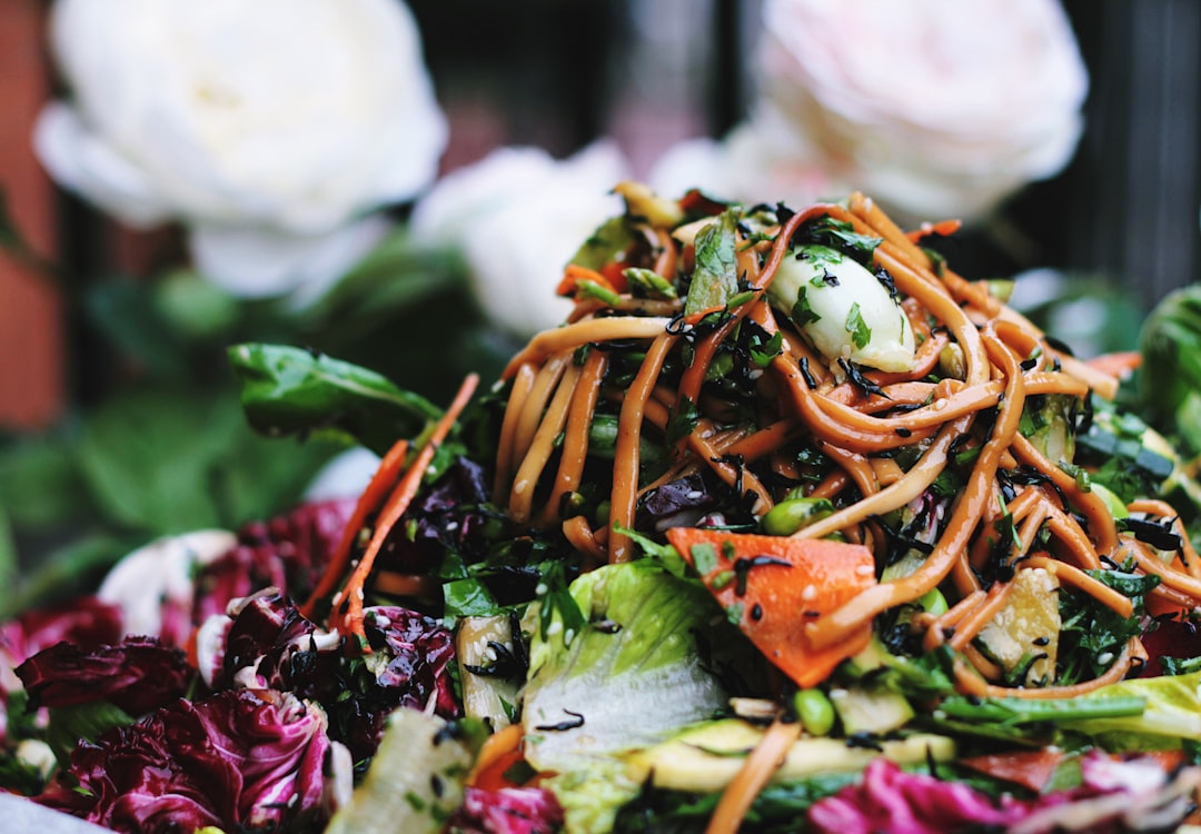 Cold Noodle Salad with Peanut Sauce (image credits: unsplash)
