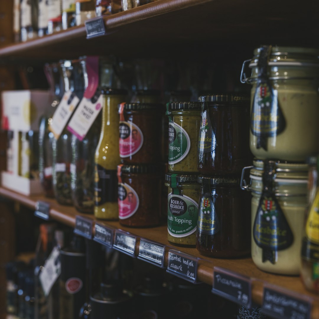 Early Mustard Bottles with Crock Stoppers (Image Credits: Unsplash)
