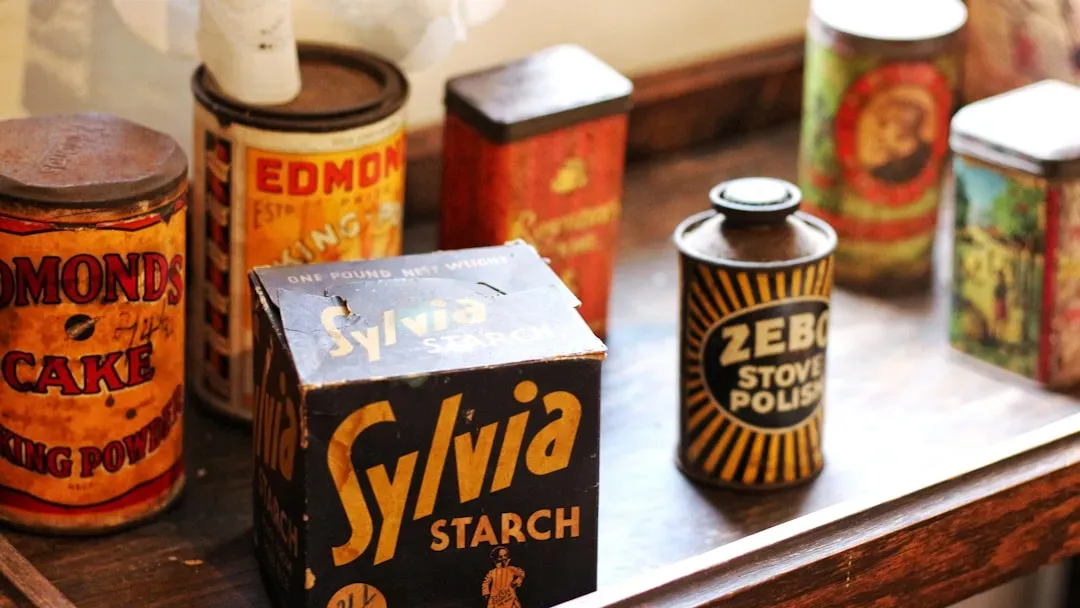 7. Vintage Advertising Spice Tins: The Smallest Items With the Biggest Surprises (Image Credits: Unsplash)