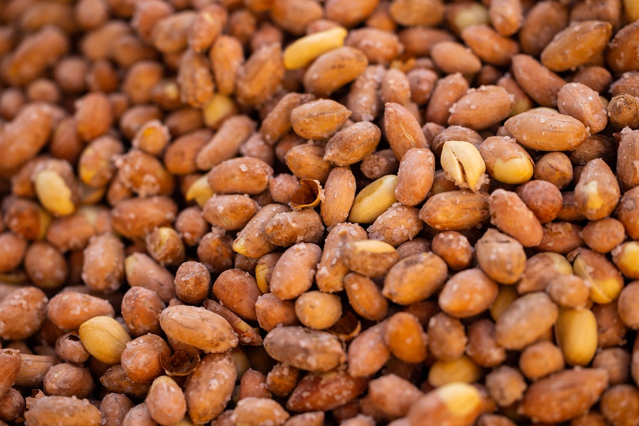 9. Peanuts (image credits: pixabay)