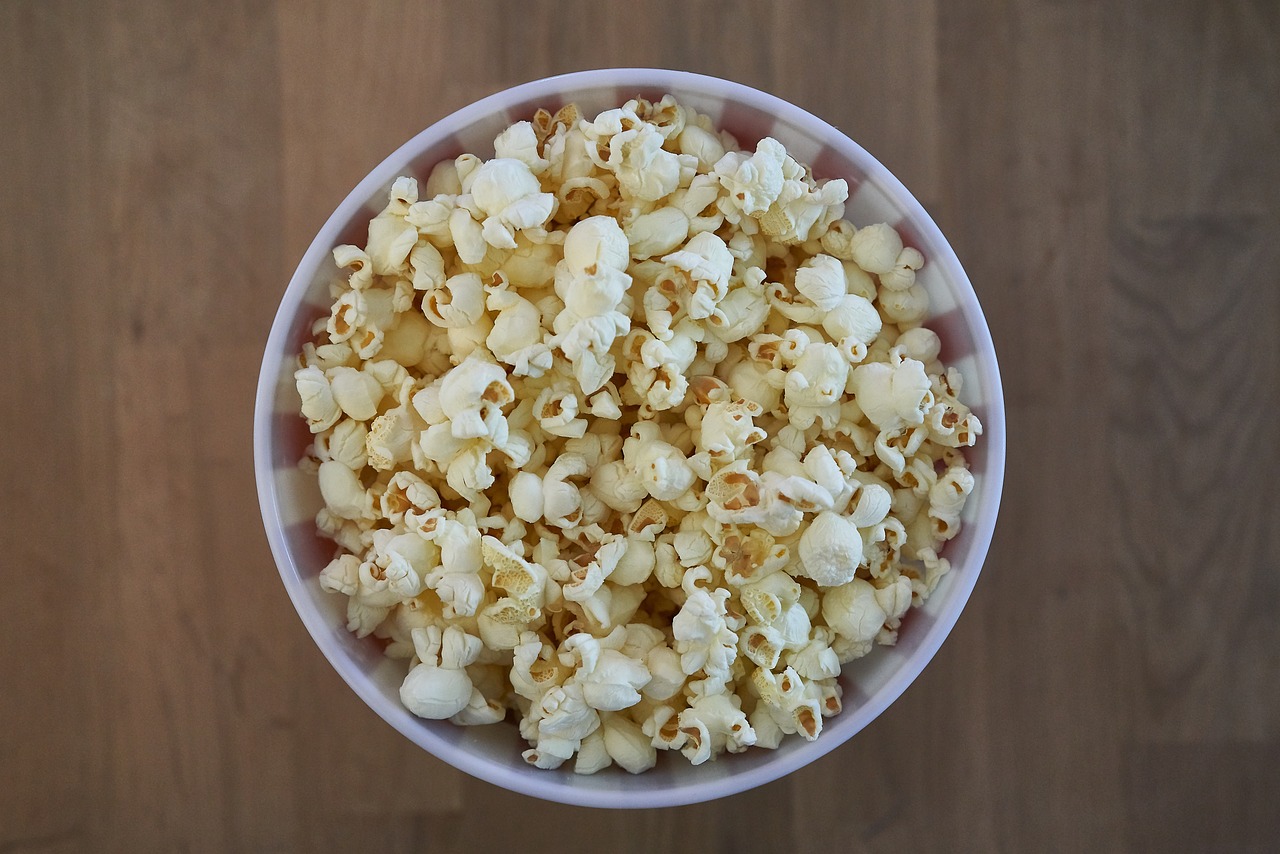 10. Popcorn (image credits: pixabay)