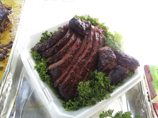 Texas: Barbecue Brisket and Tex-Mex Fajitas (Image Credits: Wikimedia)