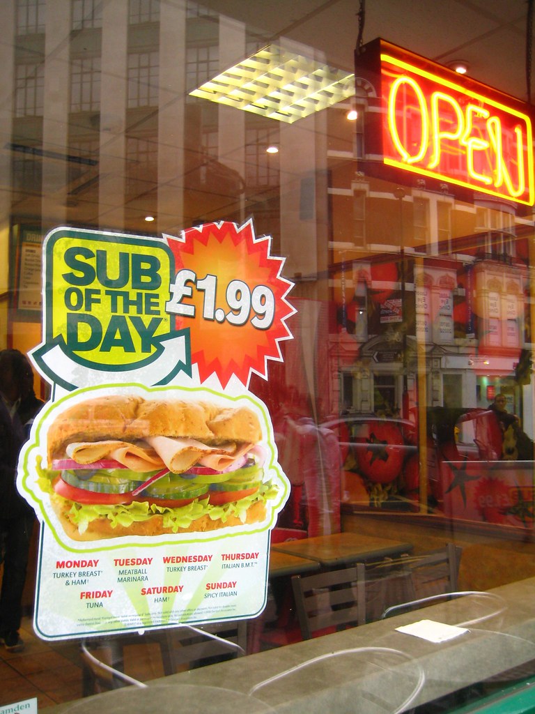 Subway Builds Disappointment Along with Sandwiches (image credits: flickr)