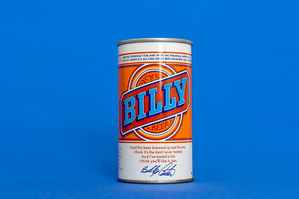 Billy Beer: Presidential Memorabilia in a Can (Image Credits: Flickr)