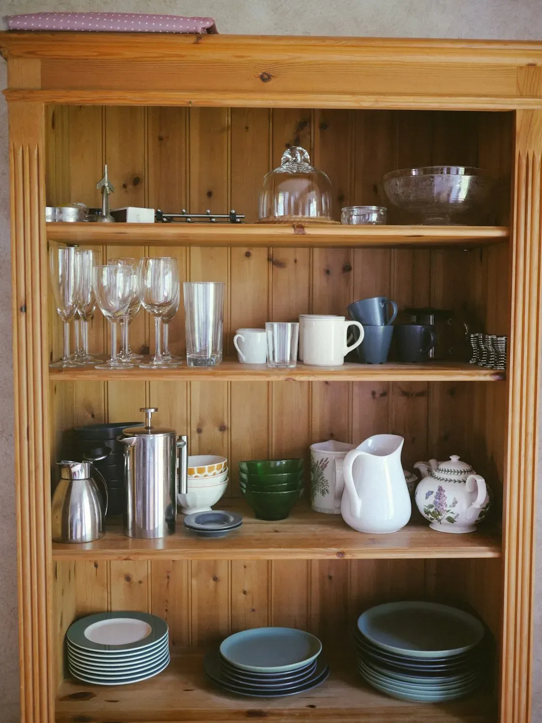 Excessive Open Shelving (Image Credits: Unsplash)