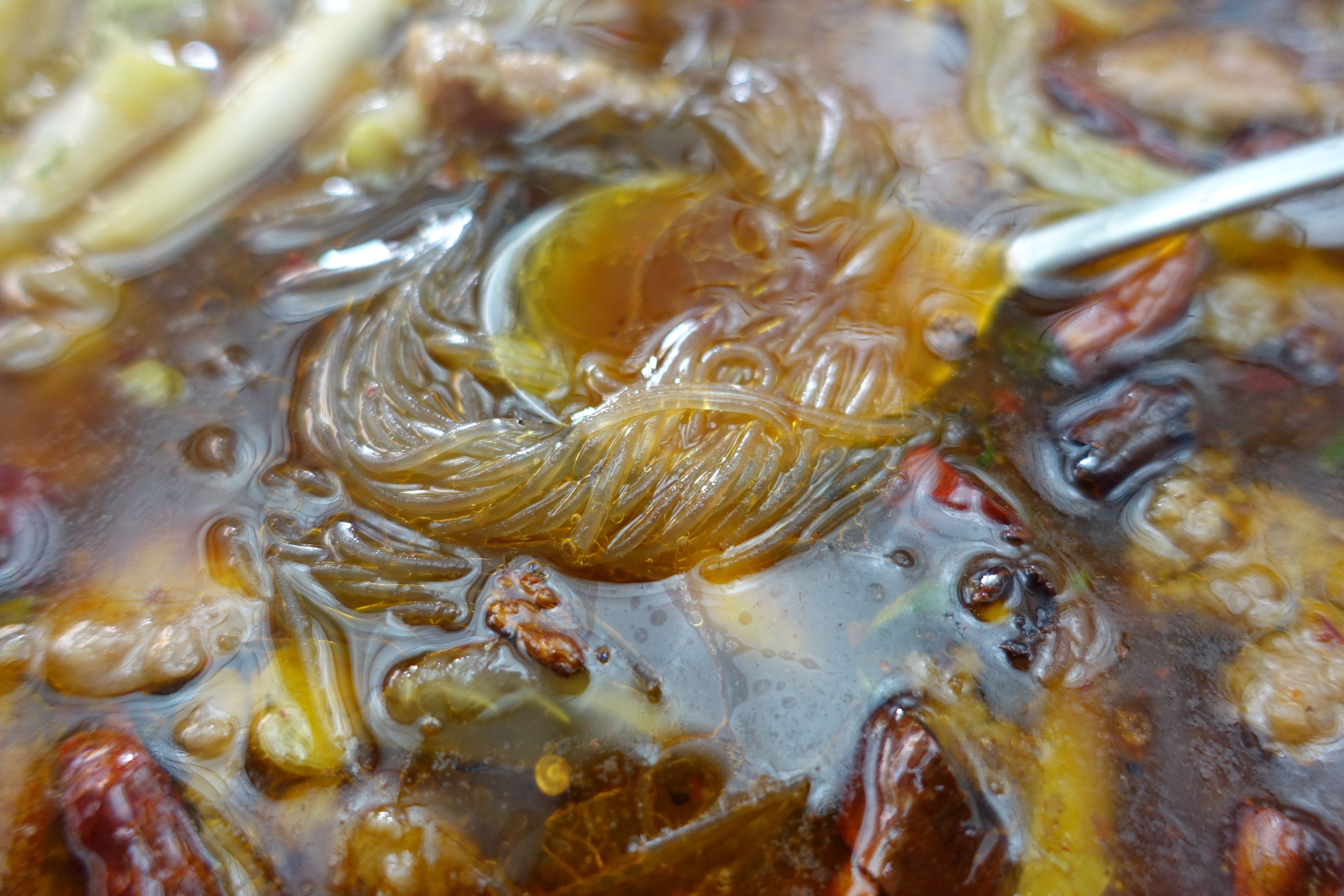 Transparent Noodles - Invisible Pasta (image credits: wikimedia)