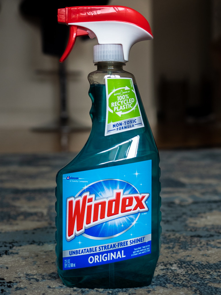 Using Regular Glass Cleaners Like Windex (image credits: Gallery Image)