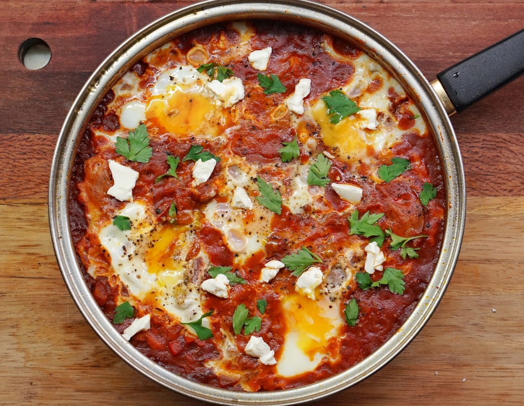 Egg and Tomato Shakshuka: Choline and Lycopene Duo (image credits: unsplash)