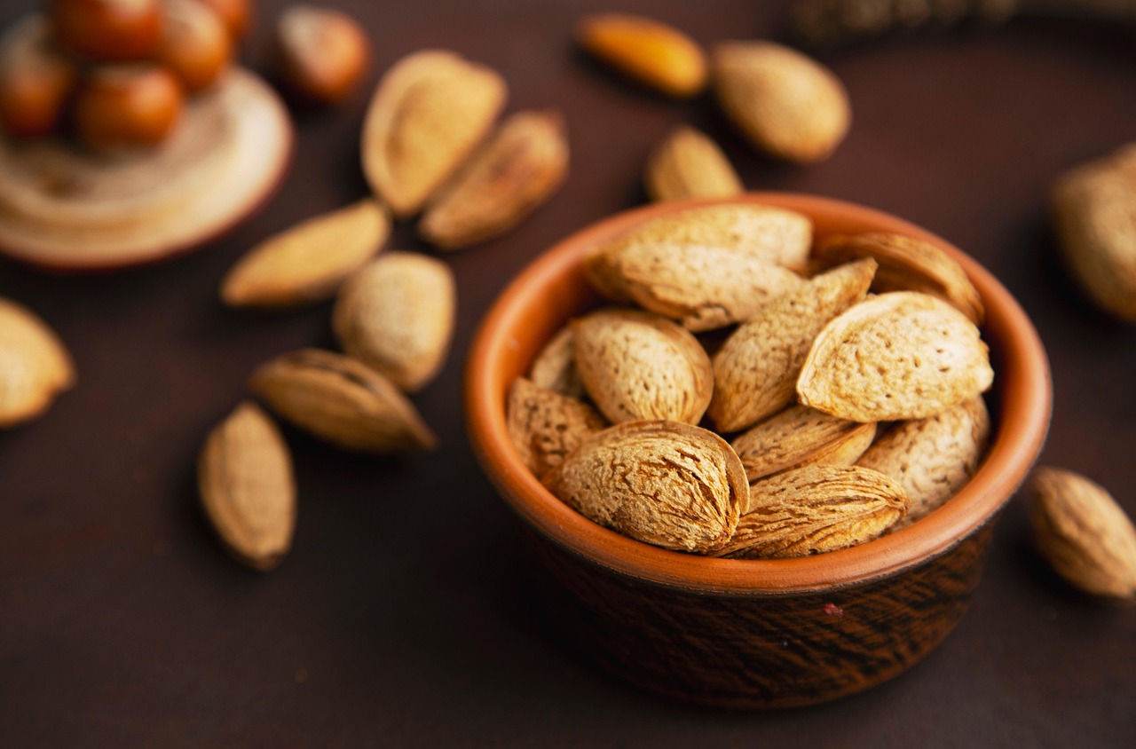 Almonds (image credits: pixabay)
