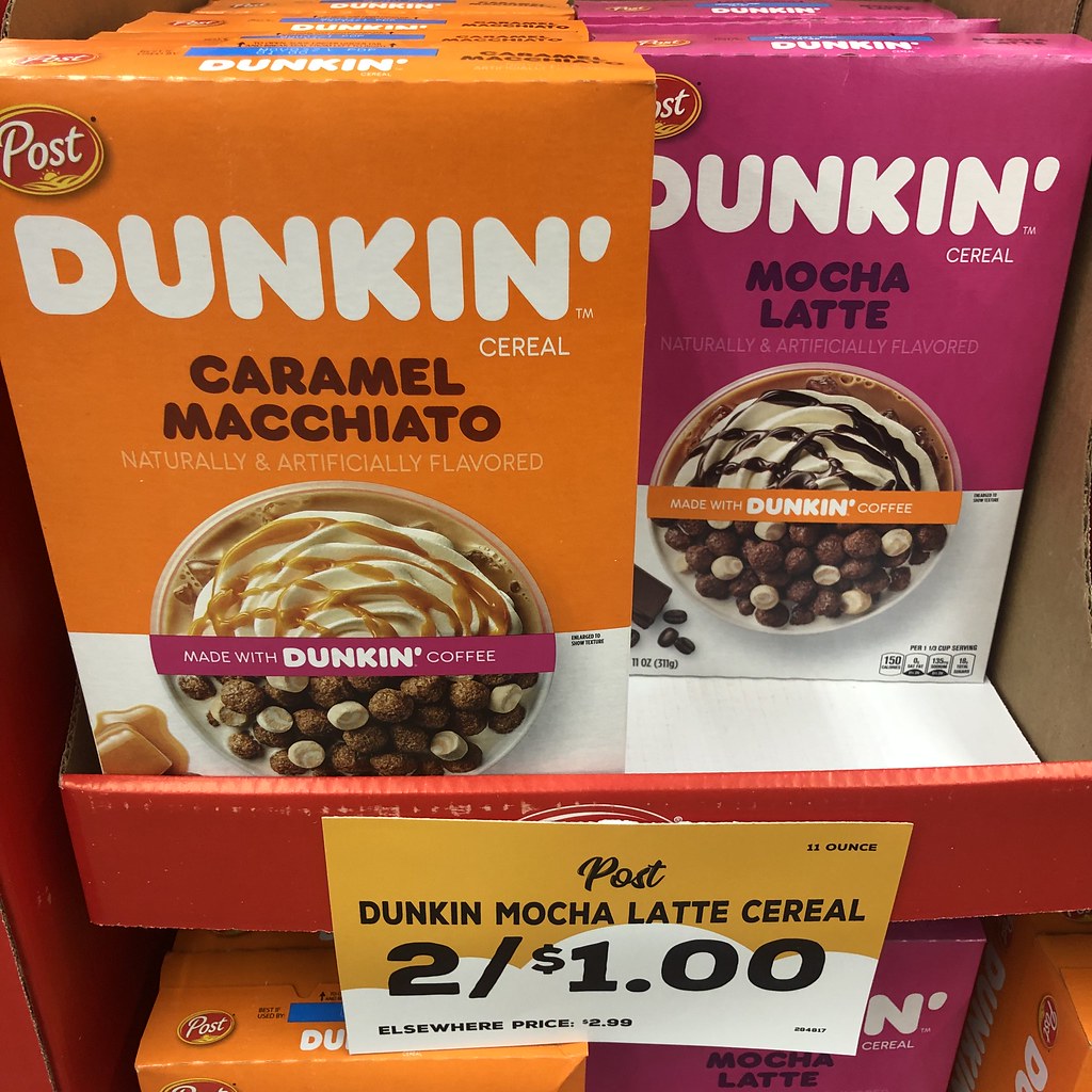Dunkin' Donuts Cereal (Image Credits: Flickr)