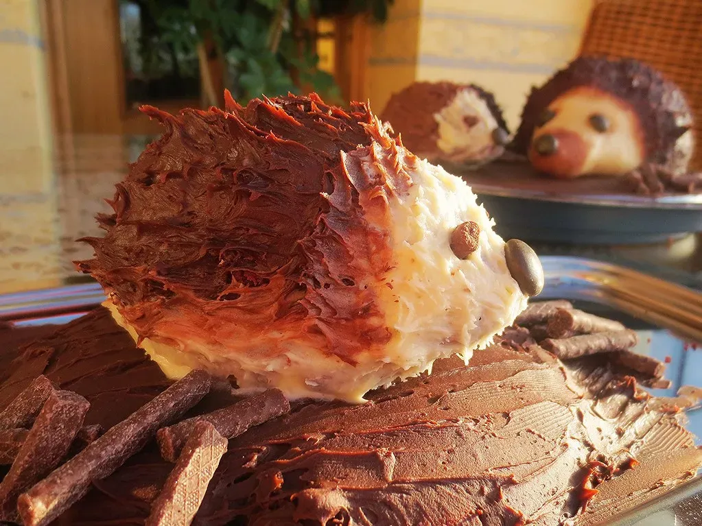 Almond Paste Hedgehog (Image Credits: Flickr)