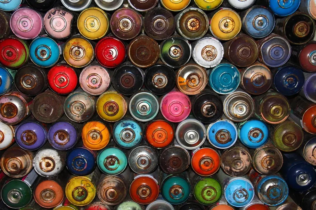 Old Paint Cans (Image Credits: Unsplash)