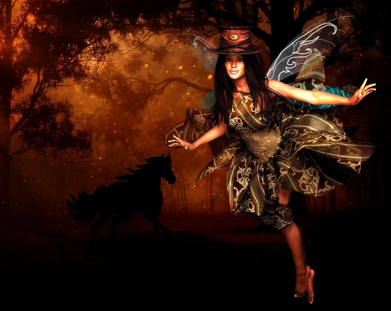 The Folklore of Sprites and Fairies (image credits: pixabay)