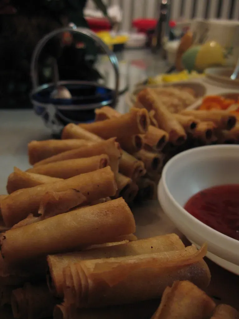 Egg Rolls and Spring Rolls (Image Credits: Flickr)