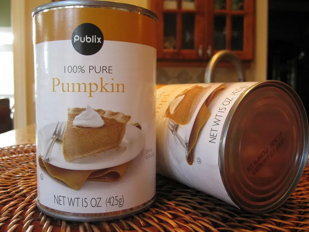 Pumpkin Puree Works Better From the Can (Image Credits: Flickr)