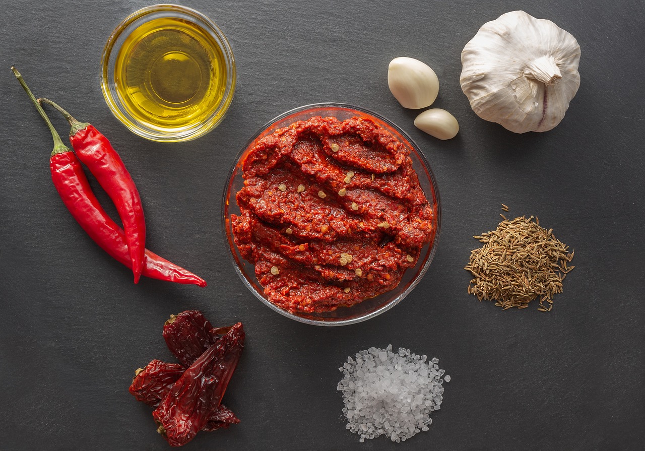 Harissa: North Africa’s Fiery Paste (image credits: pixabay)