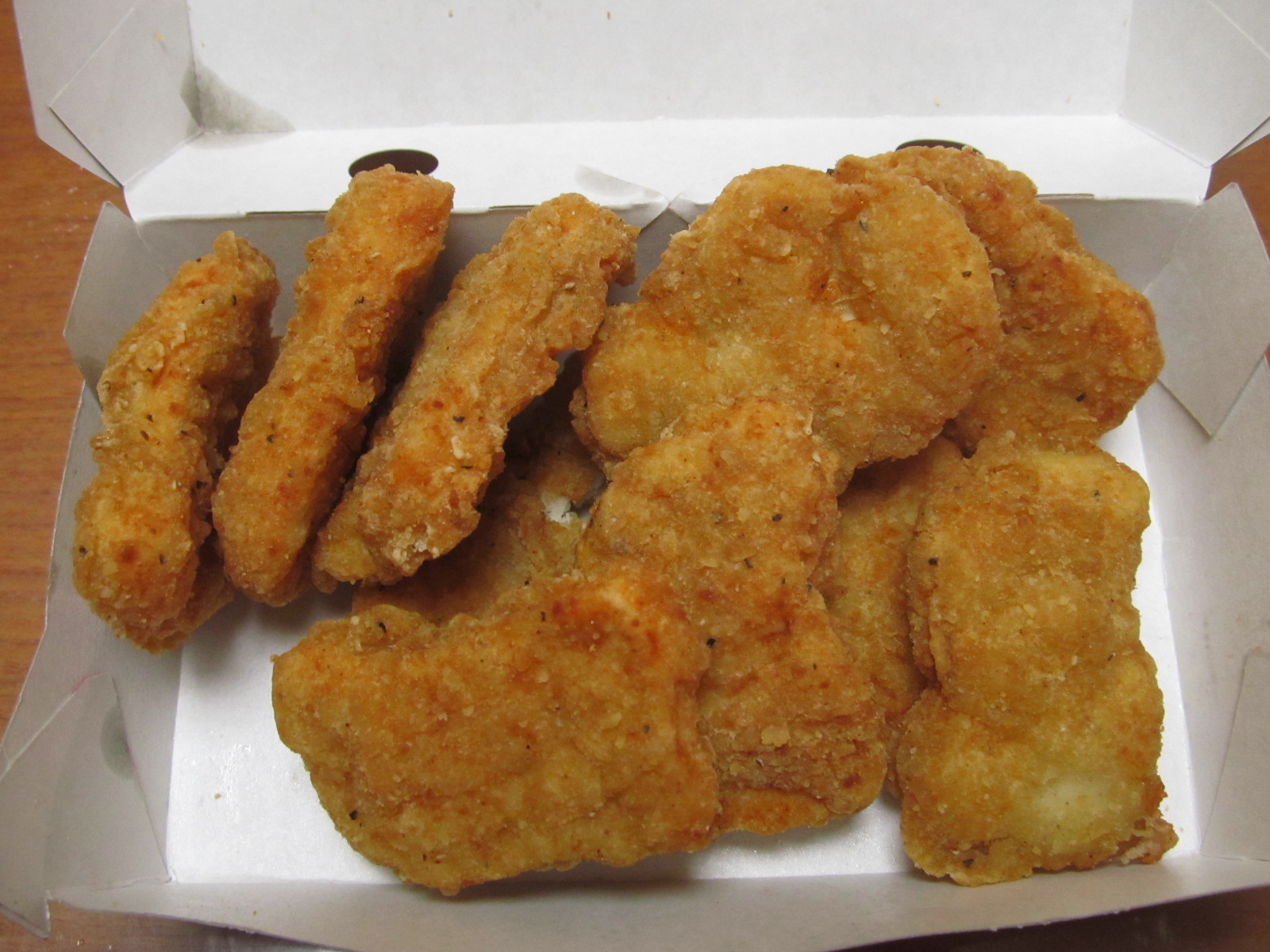 Taco Bell's Tortilla-Coated Chicken Nuggets (Image Credits: Wikimedia)