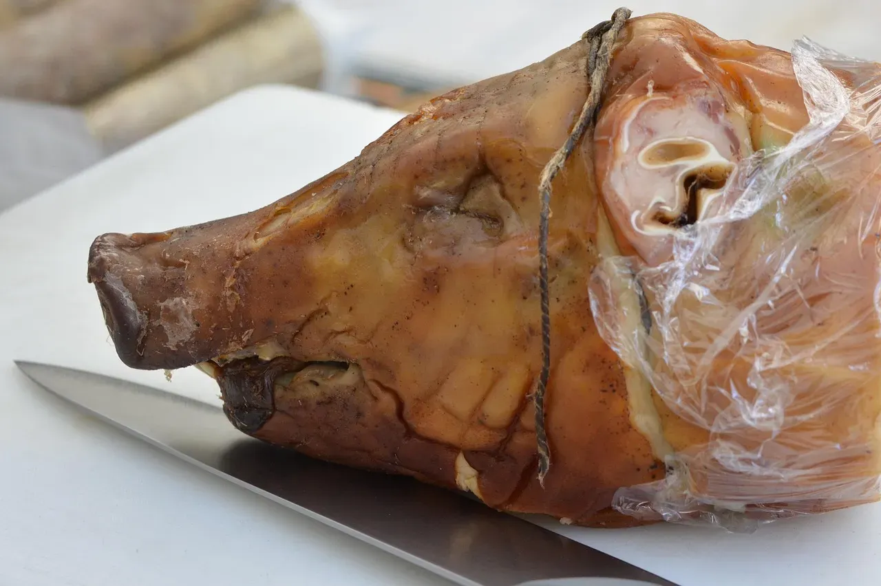 Soused Pig's Face with Mustard (Image Credits: Pixabay)