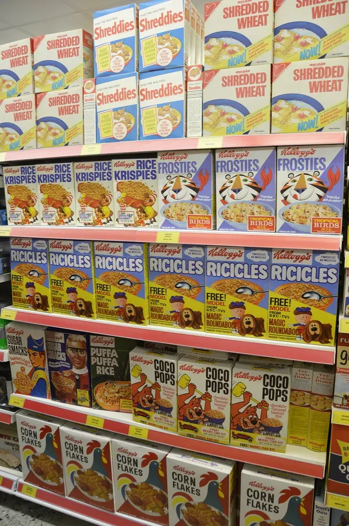 Limited Edition Cereal Boxes (Image Credits: Flickr)