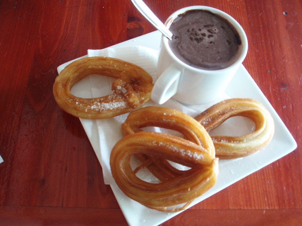 Spain: Churros and Chocolate for Champions (Image Credits: Flickr)