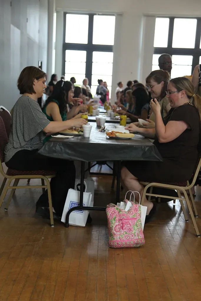 Never Reach Across the Table (Image Credits: Flickr)