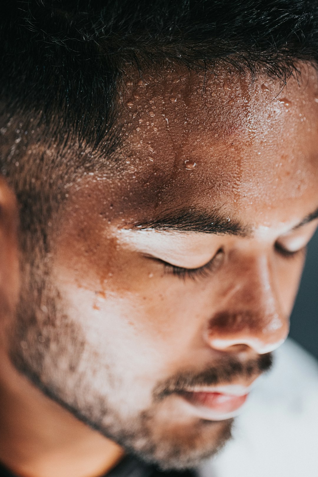 6. Sweaty Head or Forehead (image credits: unsplash)