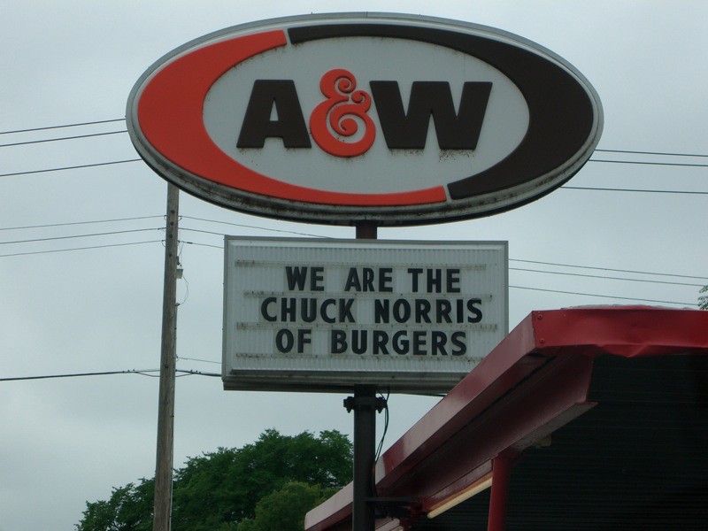 A&W Papa Burger Claims Silver Medal (image credits: flickr)